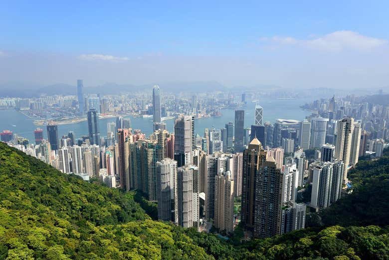 Lo skyline di Hong Kong